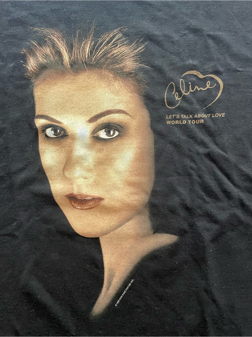 [Vintage] NWOT Celine Dion 1999 Concert Tour Tee